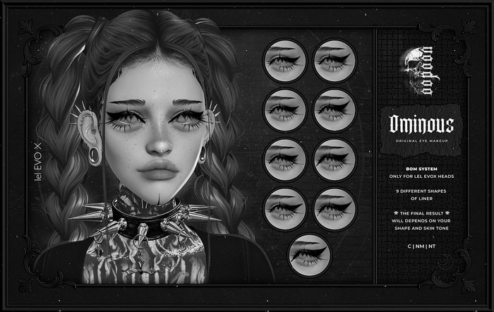 [DEMO] voodoo. Ominous Eye Makeup - lel EVOX BOM