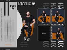 C O R D E A U X — The Vintage Serie [BLAU] 3 Bento Poses