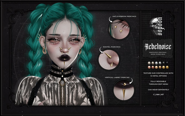 voodoo. Rebelnoise Piercings Fatpack