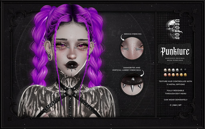 voodoo. Punkture Piercings Fatpack