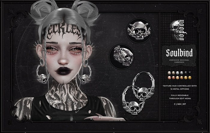 voodoo. Soulbind Earrings Fatpack