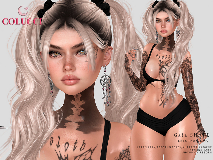 Gata Shape Lelutka Nova [FATPACK]