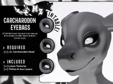 ·MAWZ· Carcharodon Eye Bags