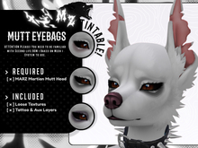 ·MAWZ· Martian Mutt Eye Bags