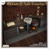 [V/W] Alchemist Lab Counter I - Medieval Fantasy / Renaissance 