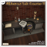 [V/W] Alchemist Lab Counter II - Medieval Fantasy / Renaissance chemistry working counter