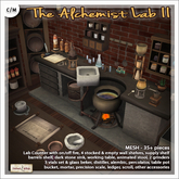 [V/W] The Alchemist Lab II - Complete Ancient Chemistry Workshop Set - Medieval Fantasy / Renaissance
