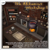 [V/W] Alchemist Workshop I - Complete Ancient Chemistry or Sorcerer Working Set - Medieval Fantasy / Renaissance