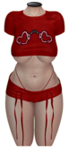-PULSE- Priya Set - Red