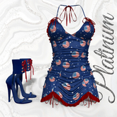 Independence Day Rippled OUTFIT Reborn