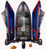 !KISH RIVER 400 HOP TEXTURES APPLIER - Blue & Red