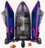 !KISH RIVER 400 HOP TEXTURES APPLIER - Magenta & Blue