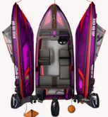 !KISH RIVER 400 HOP TEXTURES APPLIER - Red & Magenta