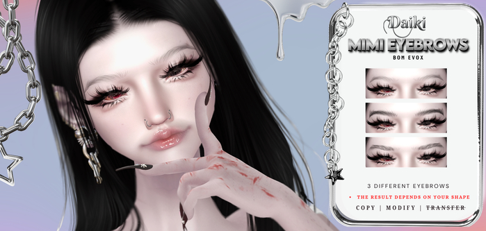 [DAIKI] - Mimi Eyebrows - Evox