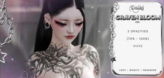 [DAIKI] - Graven Bloom Tattoo
