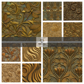 TB - ART NOUVEAU METAL - BRASS