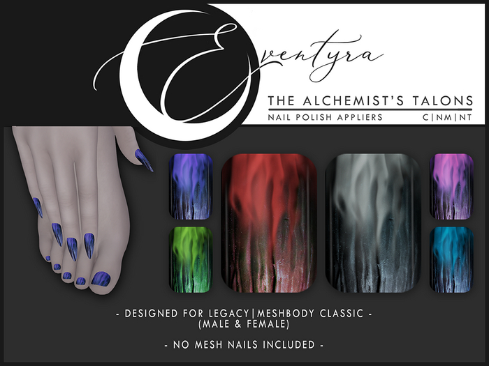 Eventyra - Legacy Nail HUD - The Alchemist's Talons