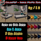 ColorPOP - Dinkie MidMo Sofa (ADD to Unpack)