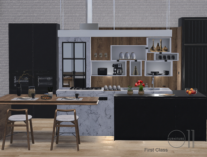 Kitchen Reflection 
