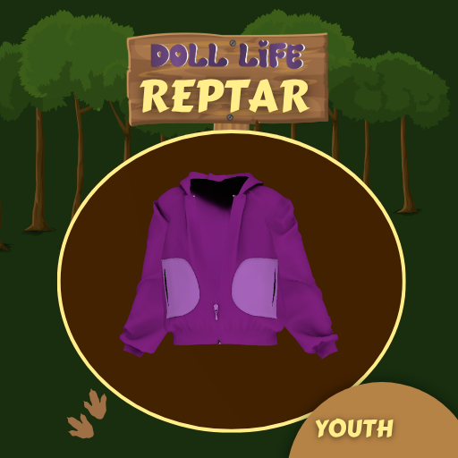Second Life Marketplace - ~DOLL LIFE~Reptar Jacket PURPLE