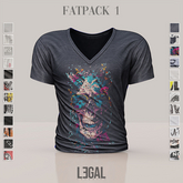 Legal Insanity  - Kole vneck FATPACK 1