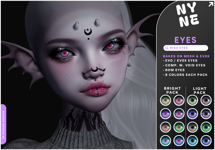 [NYNE] "RISA" EYES //EVO /EVOX - LIGHT PACK