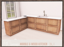 8 ionic : Marble & Wood Kitchen STORIES FROM THE CITY 