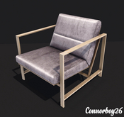 4 ionic : Velvet Chair (Soft Lavender) STORIES FROM THE CITY