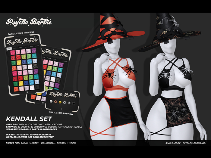 +PB+ Kendall Set - Fatpack