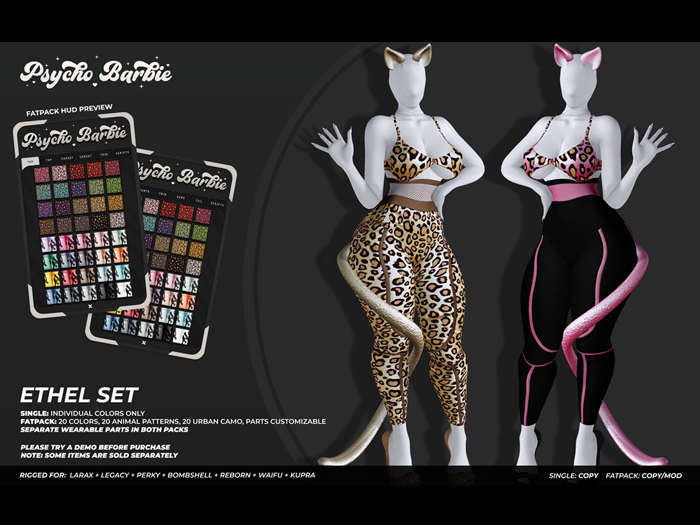 +PB+ Ethel Set - Fatpack