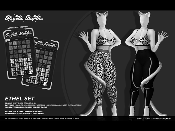 +PB+ Ethel Set - Fatpack DEMO