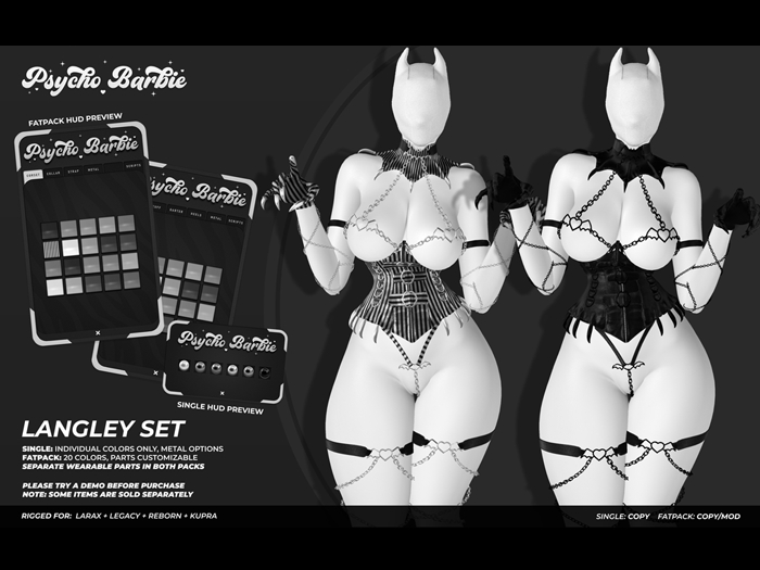 +PB+ Langley Set - Fatpack DEMO