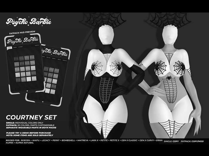 +PB+ Courtney Set - Fatpack DEMO
