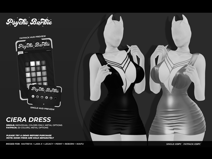 +PB+ Ciera Dress - Fatpack DEMO