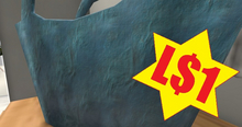 PBR Textures Blue Burlap