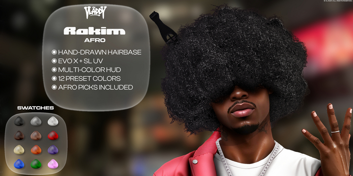 Vladdy // "Rakim" Afro