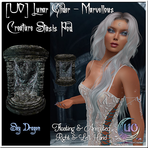 [UO] Lunar Glider - Creature Stasis Pod - Sky Dragon