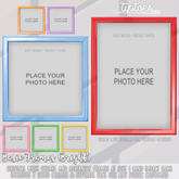 . tiptoes - Basic Frames - Bright Set