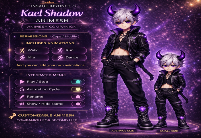 Insane Kael Shadow Animesh 