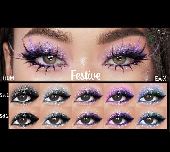 ::Modish:: Festive [Fatpack] EvoX Eyeshadows
