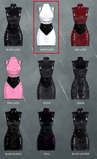 +ABYSSAL>> ASTRID WHITE LATEX PBR
