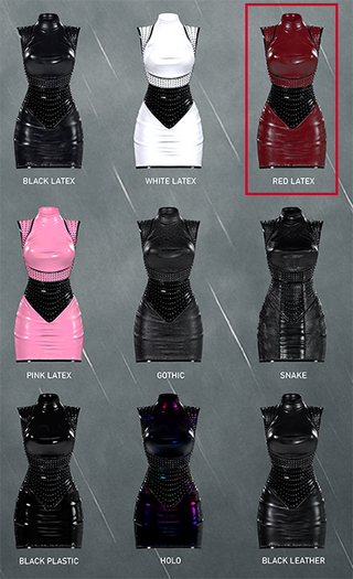 +ABYSSAL>> ASTRID RED LATEX PBR