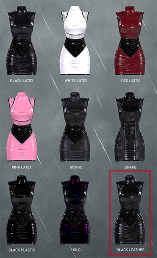+ABYSSAL>> ASTRID BLACK LEATHER PBR