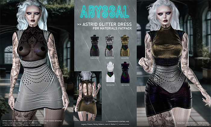 +ABYSSAL>> ASTRID GLITTER FP PBR