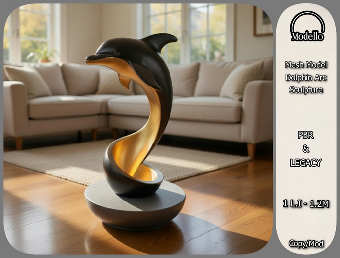 Dolphin Arc Sculpture