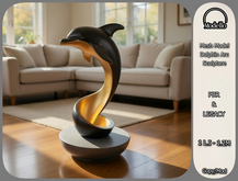 Dolphin Arc Sculpture