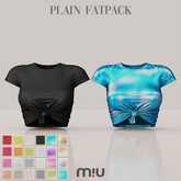 Miu - Deny tshirts PLAINS FATPACK