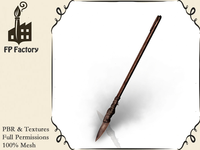 Second Life Marketplace - Medieval Spear Full Perm