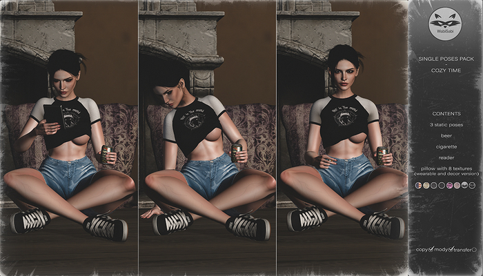 [WS] Single Poses Pack - Cozy Time