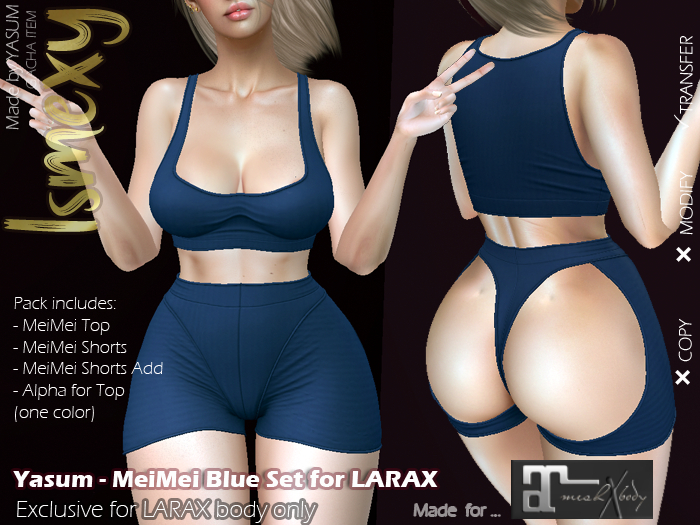 Yasum - MeiMei Blue Set for LaraX
